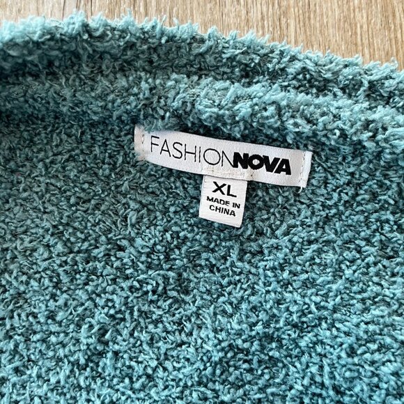 Womens Fashion Nova Blue/Green 3 Piece Lounge Set - XL - Picture 5 of 11